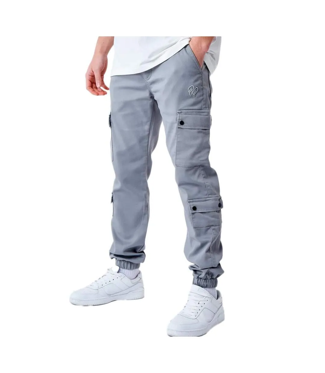 Pantalon cargo gris homme project x paris t19939-1