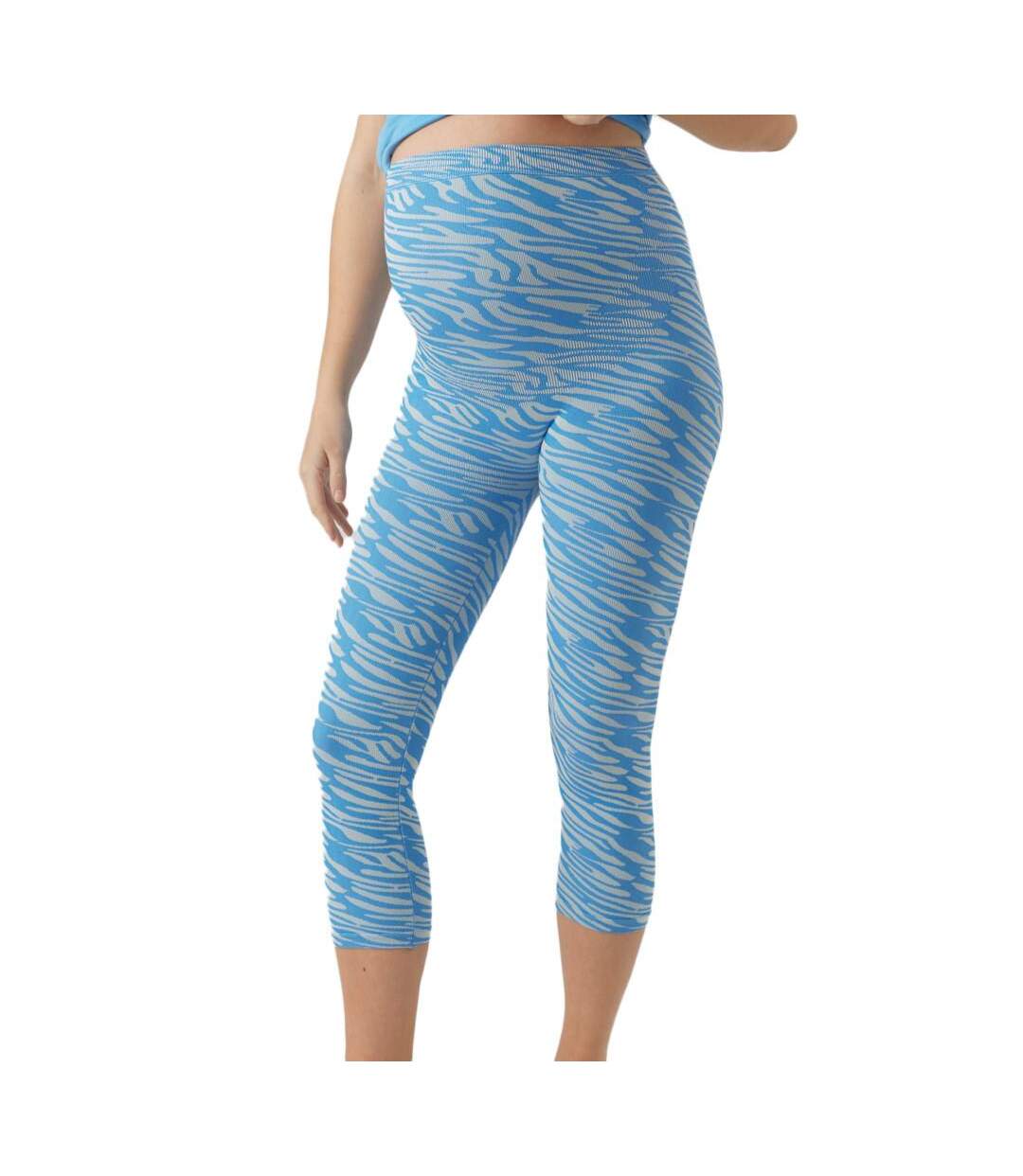 Legging Bleu Femme Mamalicious Nava - L/XL-1