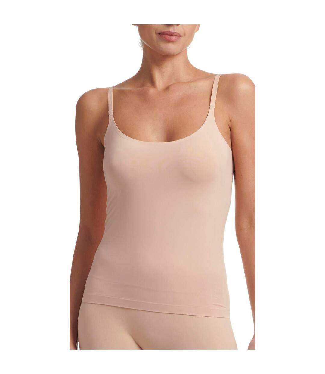 Débardeur Sans Manches Tous Les Jours Femme Orange Clair Wolford-1