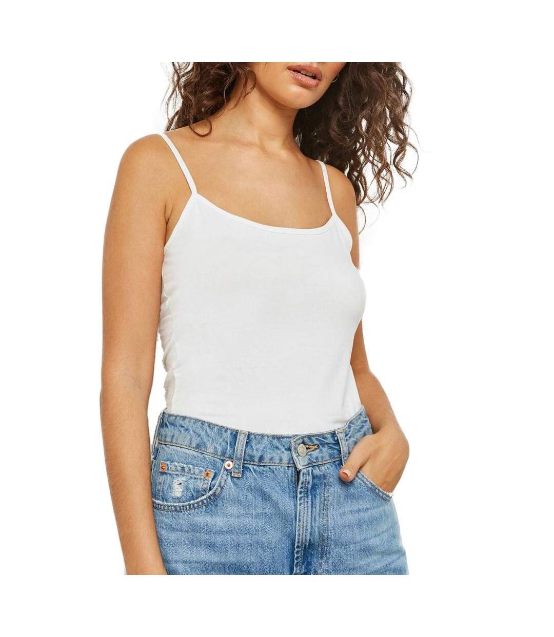 Débardeur blanc femme JDY Ava - L-1