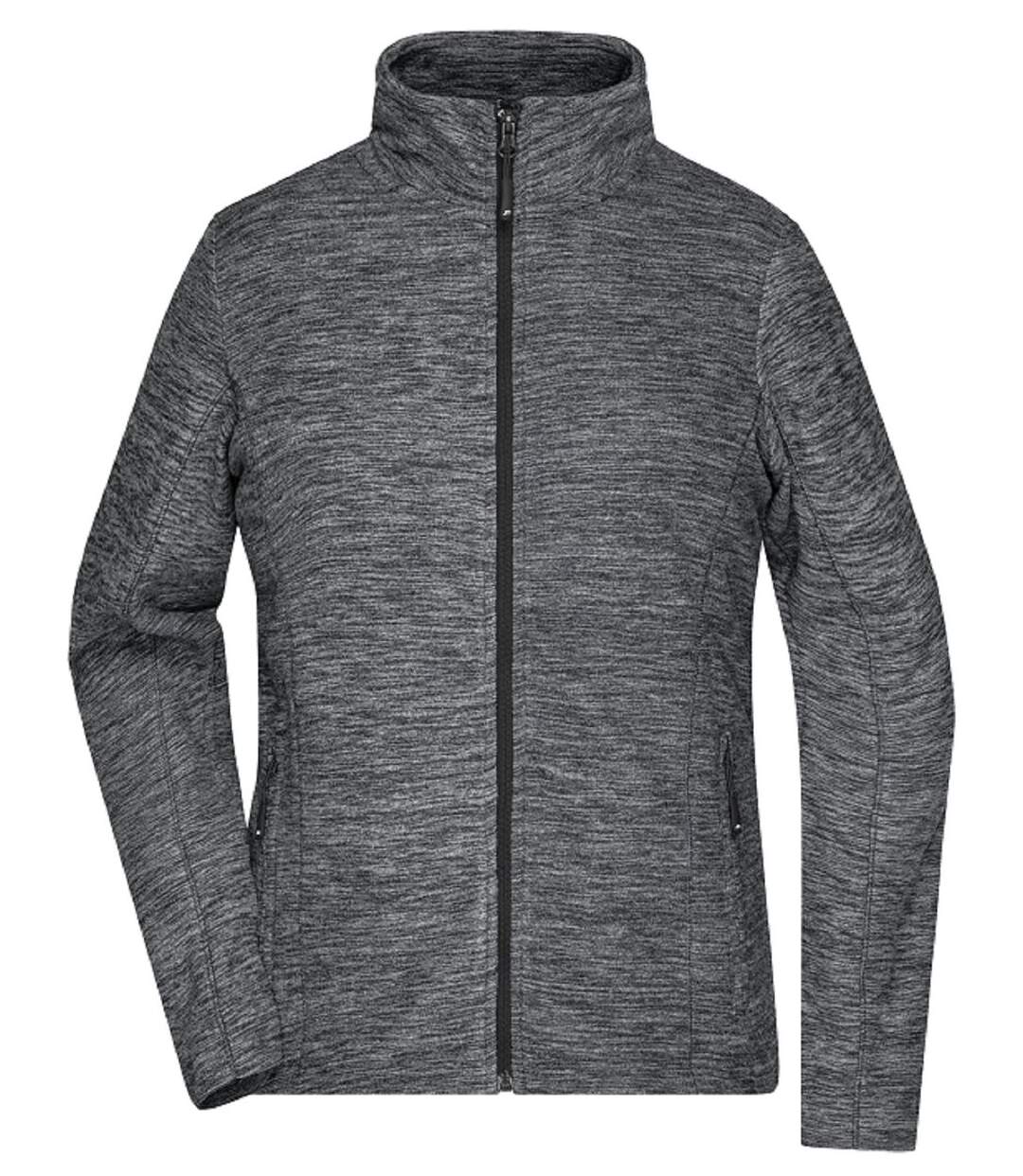 Veste polaire zippée - Femme - JN769 - gris mélange