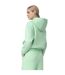 Sweat À Capuche F255 Femme Vert 4F-4