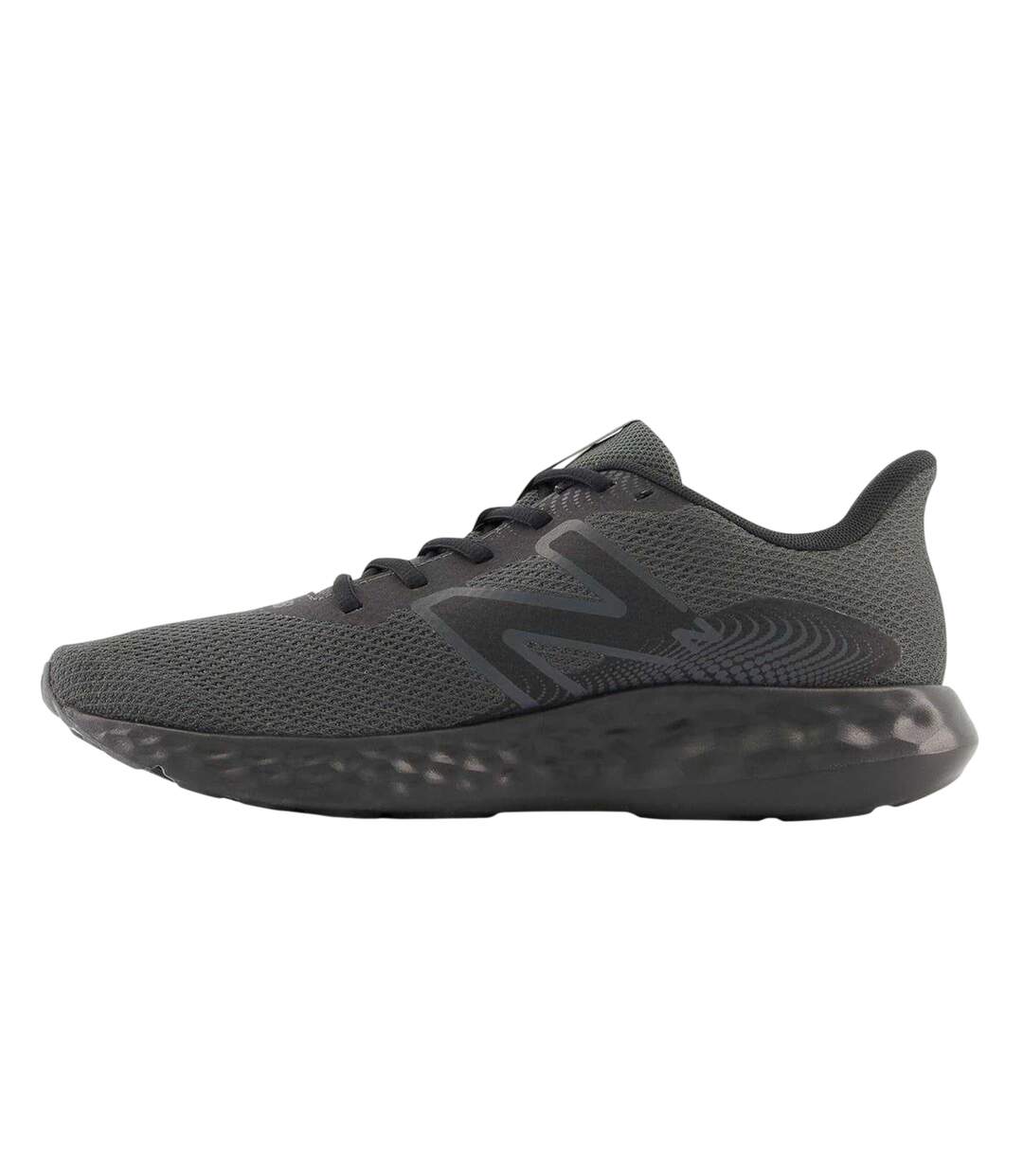 Baskets Motif/style Logo 411v3 Homme Noir New Balance-2