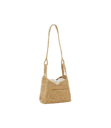 Sac bandoulière en jute tressé