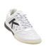 Mens All In Black Flat Trainers White Black Kelme-4