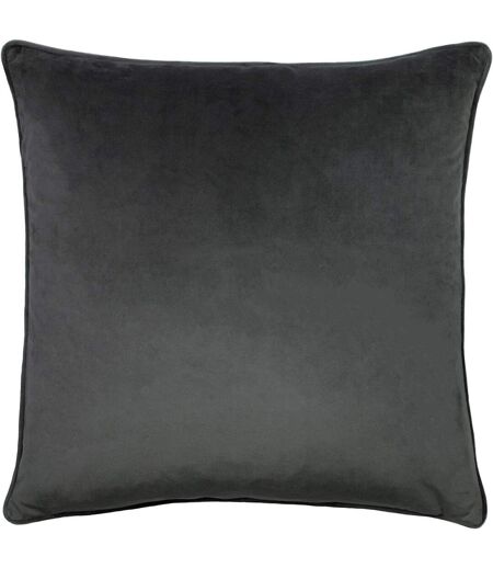 Paoletti Hortus Bee Throw Pillow Cover (Charcoal) (50cm x 50cm) - UTRV2110