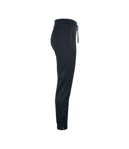 Unisex Adult Basic Active Jogging Bottoms Black Clique