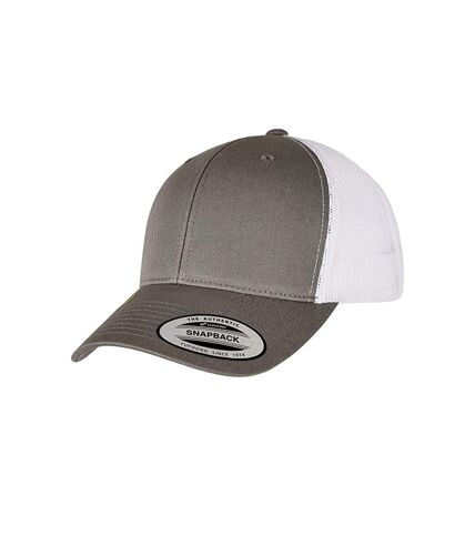 Flexfit - Casquette trucker CLASSICS - Adulte (Gris / Blanc) - UTRW8114