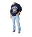 Sweat Manhattan Tennis Club Homme Bleu Marine Tommy Jeans-4