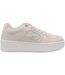 Baskets Foul Play Plat Bs Femme Beige Rose Champion-3