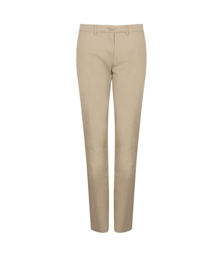 Chino Femme Beige Gris Henbury