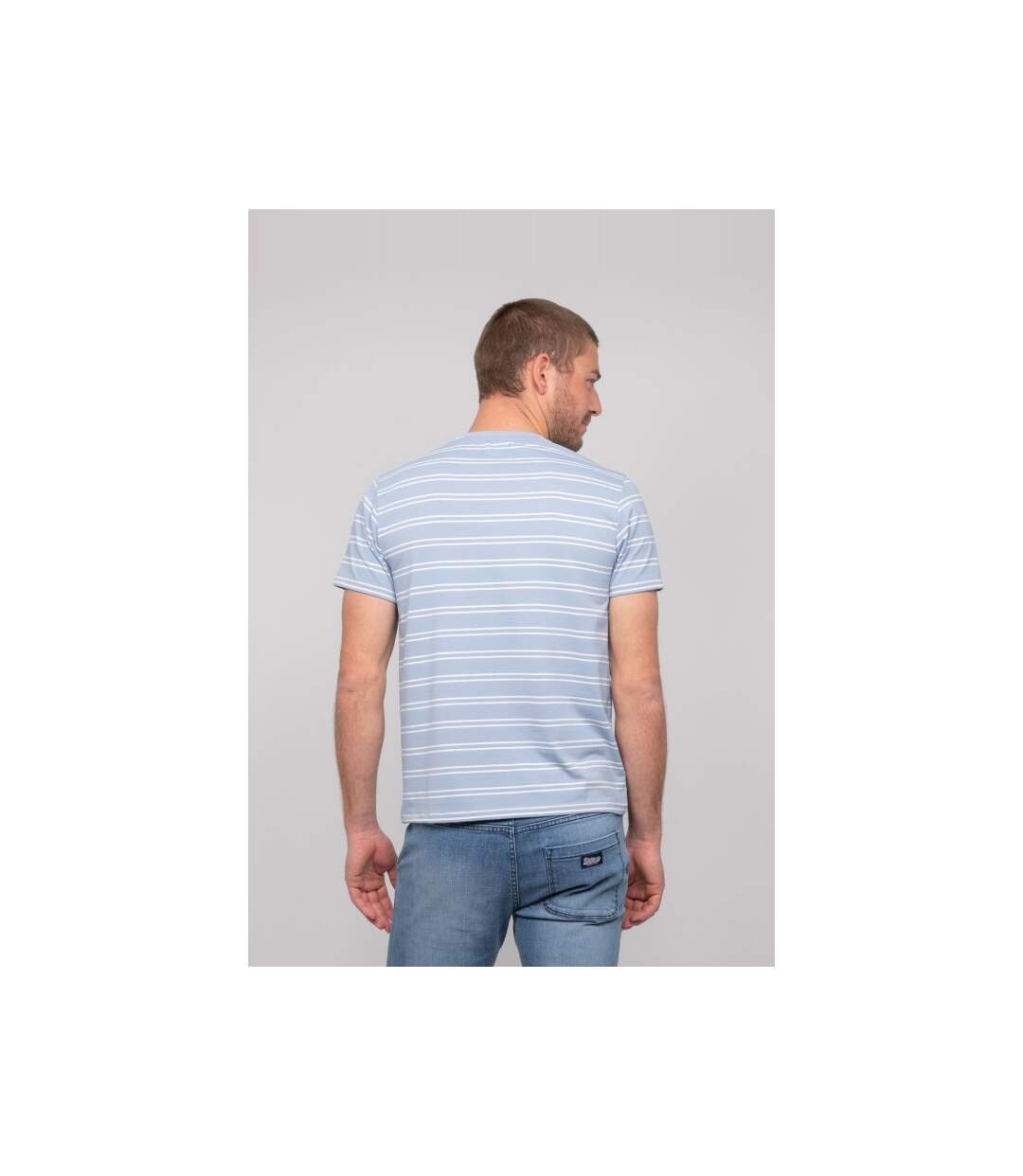 T-shirt fines rayures marinière NERLANDO-2