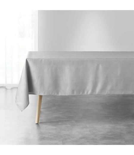 Nappe Imprimée Jacquard Étoiles 140x240cm Gris