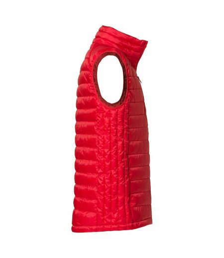 Clique Mens Hudson Vest (Red) - UTUB123