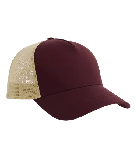 Casquette Trucker Rapper Bordeaux Beige Gris Atlantis