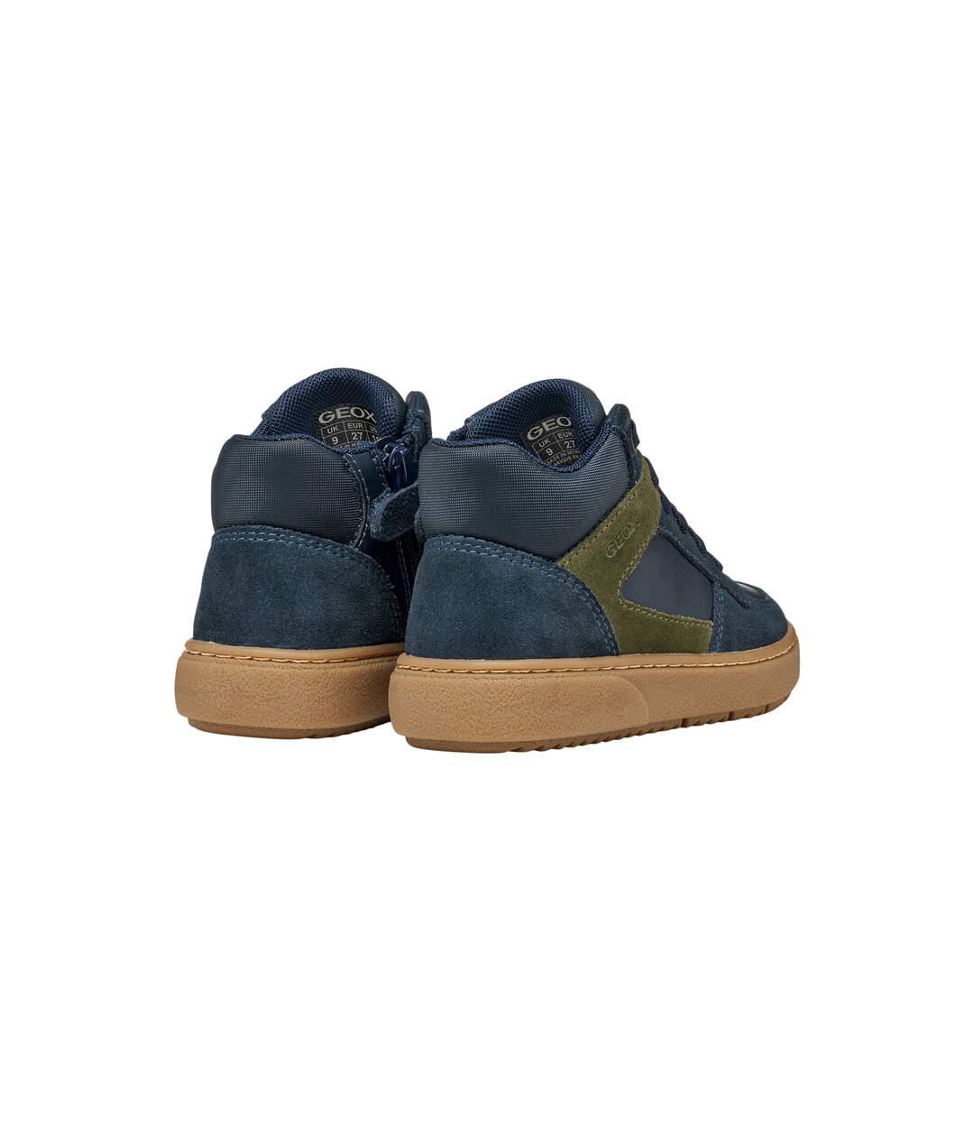 Basket Montante Cuir Enfant Junior Geox Theleven-4