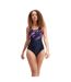 Maillot De Bain 1 Pièce Hyper Boom Placement Femme Bleu Marine Rose Speedo-1