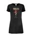 Amplified - Robe t-shirt IN UTERO - Femme (Anthracite) - UTGD967