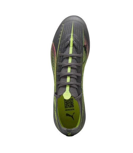Mens Ultra 5 Match Firm Ground Football Boots Matted Silver Puma
