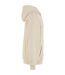 Mens Loose Full Zip Hoodie Sand Build Your Brand-4