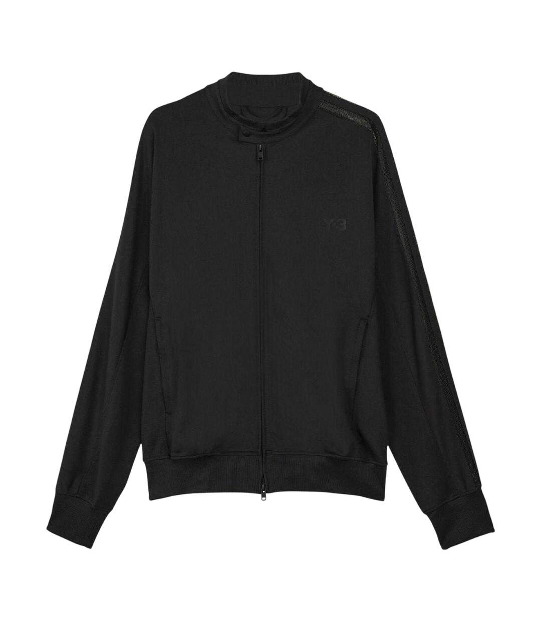 Mens Polyamide Long-sleeved Track Top Black Y-3-2