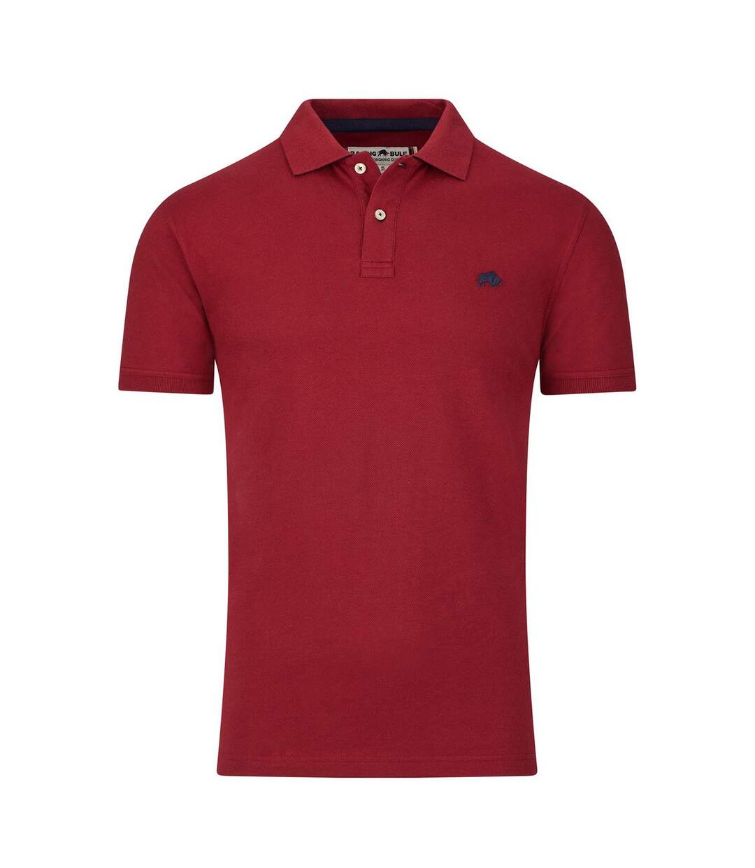 Polo classic homme bordeaux Raging Bull-1