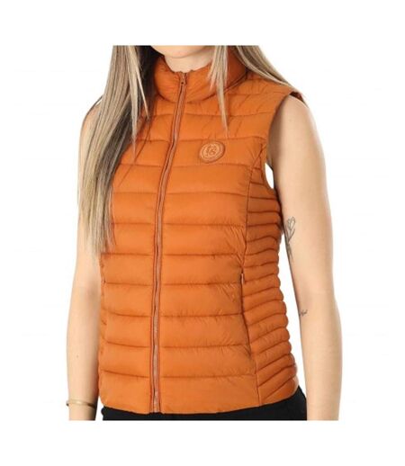 Doudoune sans manches Orange Femme Teddy Smith B-terry - L