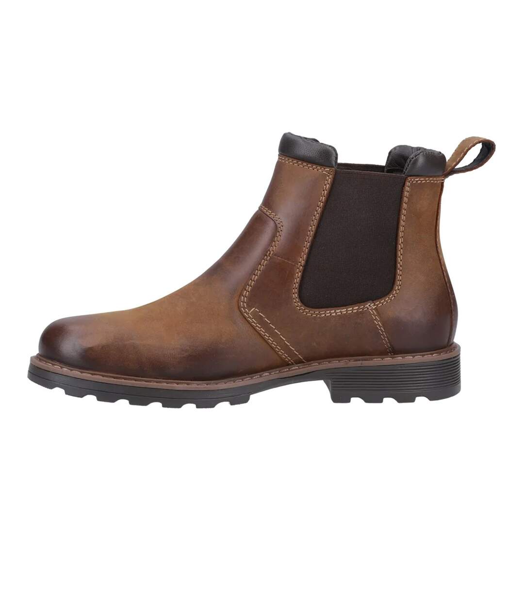 Bottines chelsea leafield homme brun clair Cotswold-3