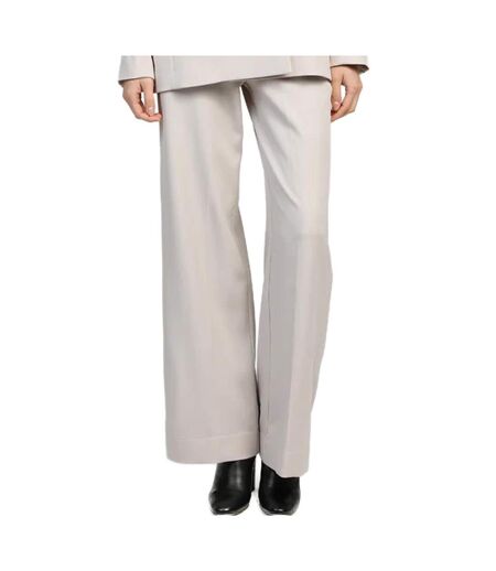 Pantalon fluide beige femme an'ge paunata