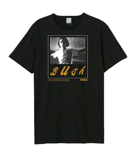 T-shirt Style Buisson Adulte Noir Amplified