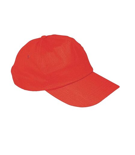 Glop Plain Baseball Cap Red MidOcean