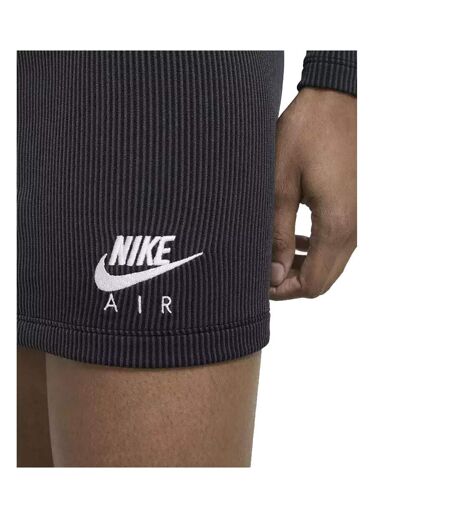 Jupe Noir Femme Nike Air Skirt Rib - M