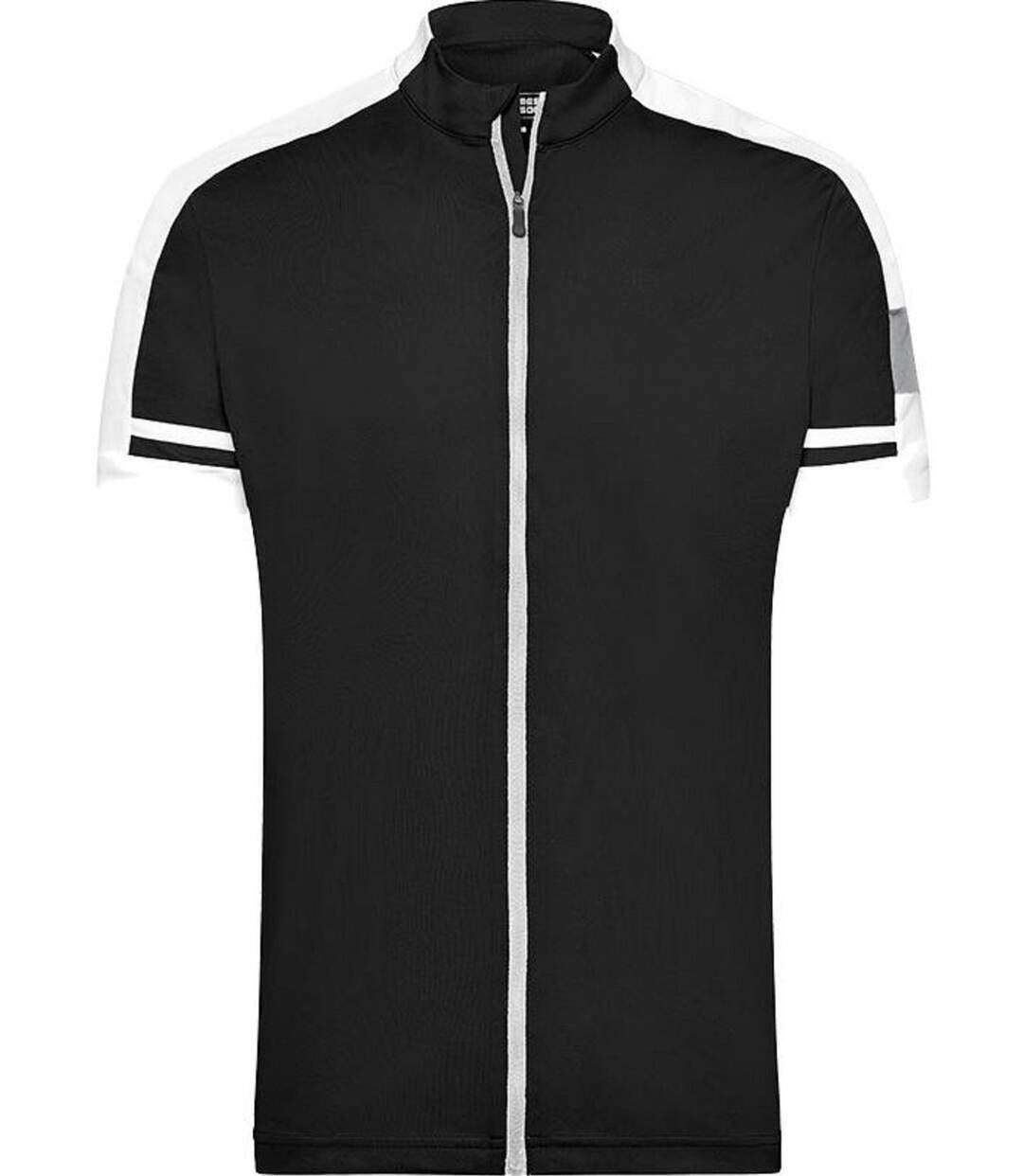 maillot cycliste zippé HOMME JN454 - noir