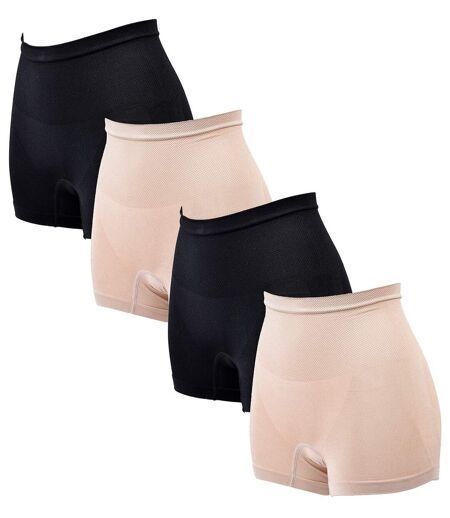 Culotte Gainante Sculptante TRESS Effet AMINCISSANT 4904W Pack de 4