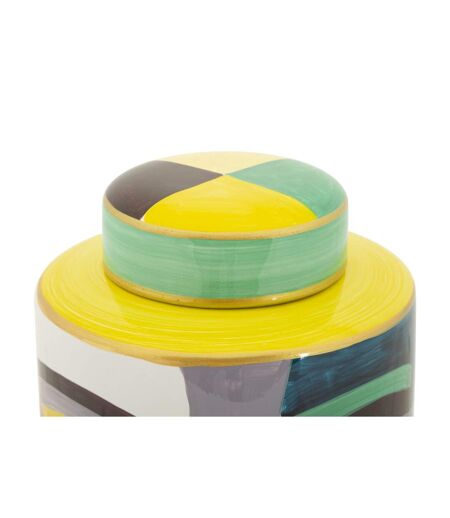Vase Design en Céramique Piccassy 28cm Multicolore
