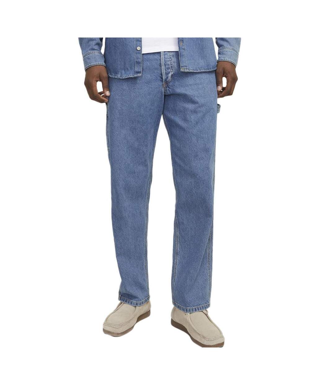 Jean ample bleu homme jack & jones eddie-1