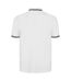 Mens Regular Short-sleeved Polo Shirt White Ted Baker-3