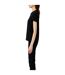 T-shirt Motif/style Aile De Chauve-souris Et Logo Femme Noir Levis-4