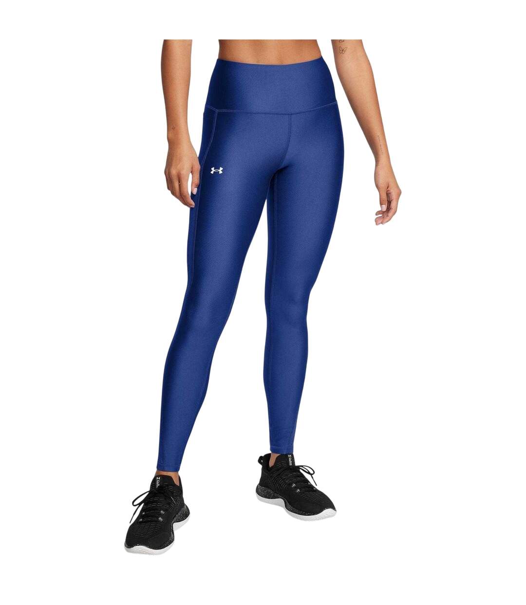 Legging Motif/style Uni Vanish Femme Bleu De Prusse Clair Blanc Under Armour-4