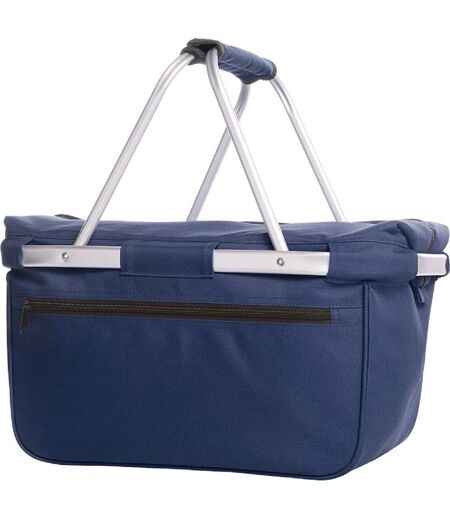 Panier pliable cabas courses - 1815015 - bleu marine