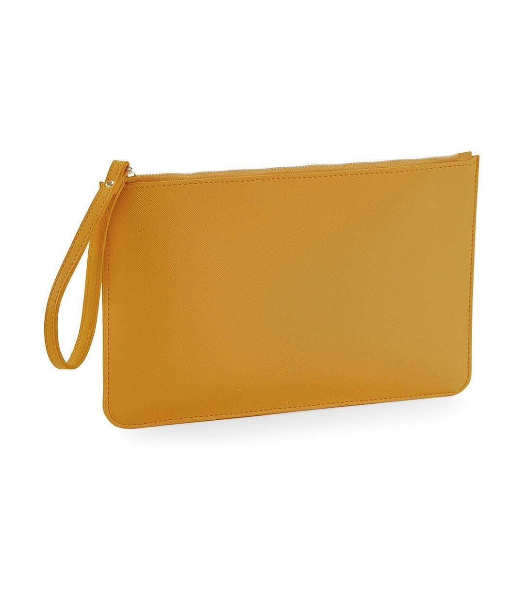 Pochette en similicuir - BG750 - jaune moutarde