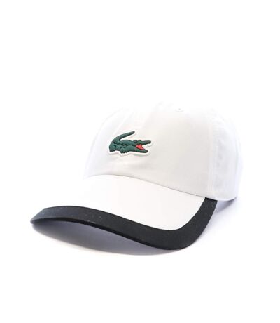 Casquette blanche mixte lacoste rk5398 - taille unique