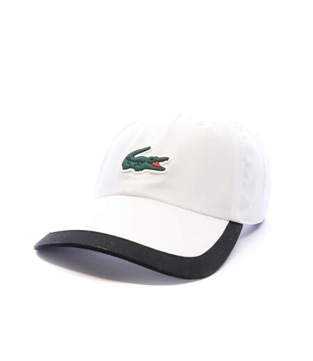 Casquette blanche mixte lacoste rk5398 - taille unique