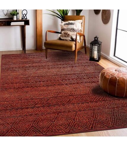 Tapis berbère tissé motif ethnic AF1 CHILA