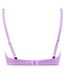 Womens/ladies Cotton Triangle Cups Bralette Lilac Adidas-2