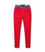 Bas De Pyjama Motif/style Logo Partout Homme Rouge Original Penguin-1