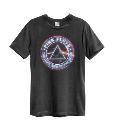 T-shirt neon dark side adulte charbon Amplified