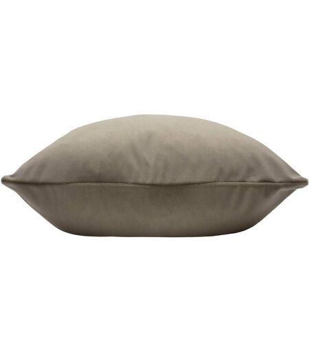 Evans Lichfield Sunningdale Velvet Throw Pillow Cover (Mink) (50cm x 50cm) - UTRV2270