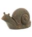 Statuette Escargot d'Extérieur Antik 27cm Vert Foncé-1