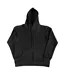 Sweatshirt Uni À Capuche Femme Noir SG-3